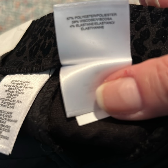 NWT Anne Klein slim ankle pants size large - Picture 8 of 9